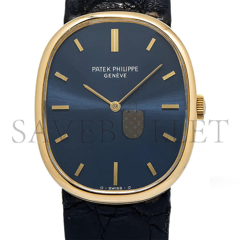 pat*k phi1i*pe G01den ellipse 27mm watch 3848j
